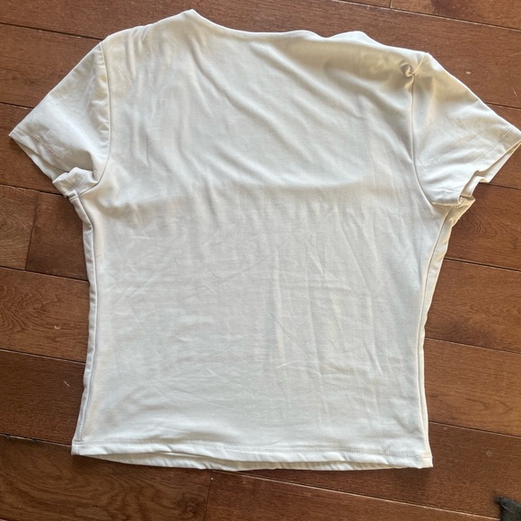 Pink Rose Cream Top - Picture 2 of 3